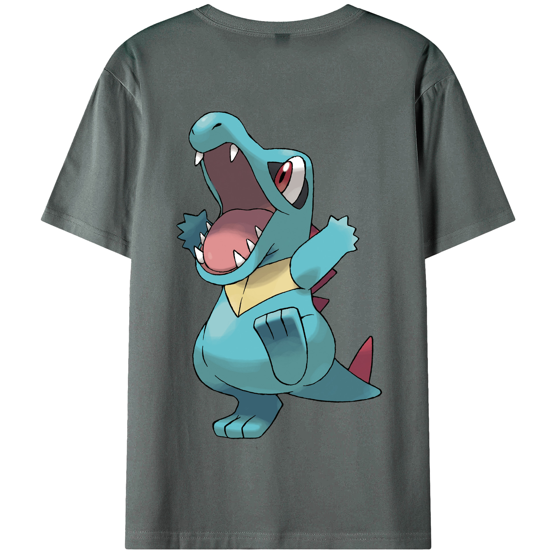 （画像用） ポケットモンスター Pokémon 綿100％半袖Tシャツ（背面プリント）